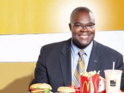 Don Thompson & cú trượt dốc tại McDonald’s
