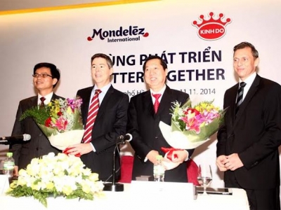 Mondelēz chi 370 triệu đô mua 80% bánh kẹo Kinh Đô