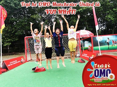OMO tổ chức Trại hè OMO – Manchester United