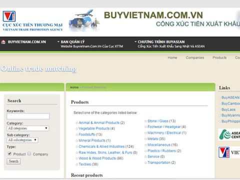 Ra mắt cổng thương mại điện tử buyvietnam.com.vn 