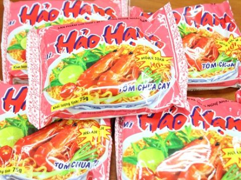 Ngừng sản xuất mì Hảo Hạng tôm chua cay màu đỏ sẫm