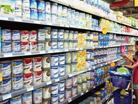 Bỏ chi phí quảng cáo đối với sữa cho trẻ dưới 2 tuổi