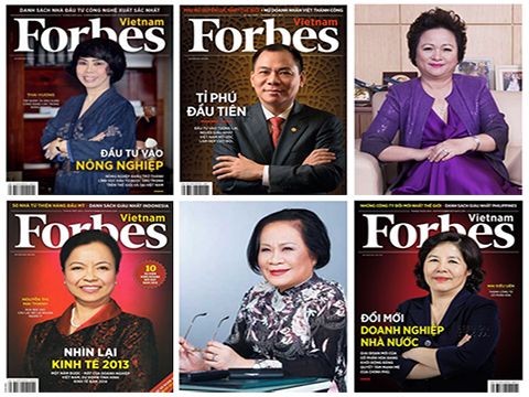 Những doanh nhân Việt được Forbes vinh danh