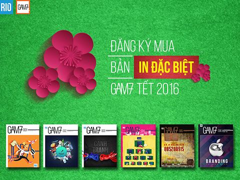 [GAM7] Chỉ còn 300 ấn bản in cuối cùng của GAM7 Tết