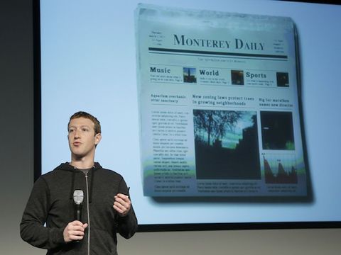 Facebook đẩy mạnh mảng kinh doanh báo chí