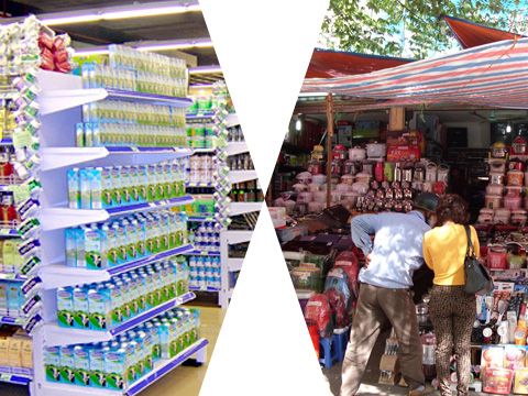 Siêu thị vs Chợ: Khi vốn khủng không đi đôi với quyền lực