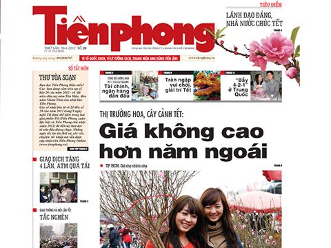 Ưu đãi đặc biệt từ Báo Tiền Phong