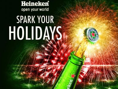 Heineken Countdown được tổ chức trên sân khấu nước