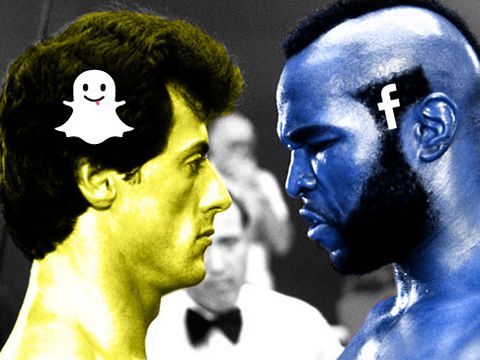 Snapchat vs. Facebook: Cuộc chiến của những đối thủ đáng gờm