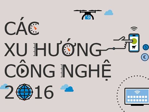 [Infograhic] Các xu hướng công nghệ nổi bật của năm 2016