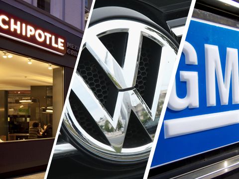 Chipotle, Volkswagen và General Motors xử lý thế nào trong khủng hoảng?