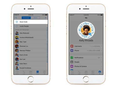 Facebook ra mắt tính năng kết nối Messenger bằng cách quét code