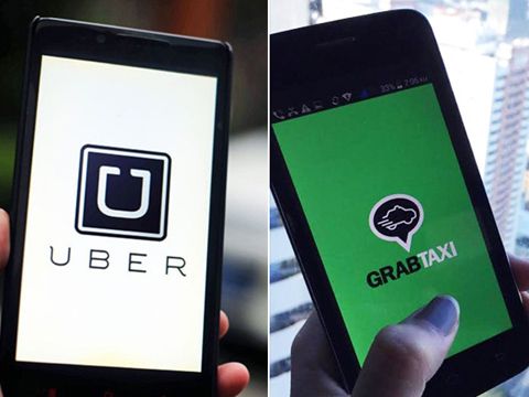 Sẽ luật hóa taxi Grab và Uber?