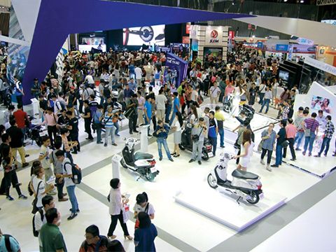 Người Việt mua sắm hơn 3,1 triệu xe máy trong năm 2016