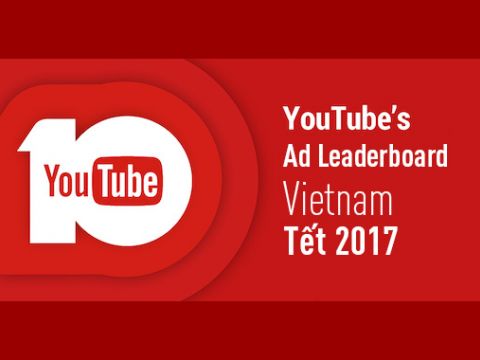 5 xu hướng + 10 quảng cáo hàng đầu Tết Đinh Dậu 2017 trên YouTube