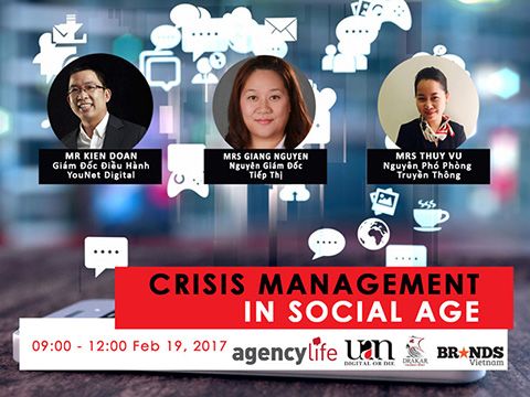 Mời tham dự sự kiện Crisis Management in Social Age tại Hà Nội