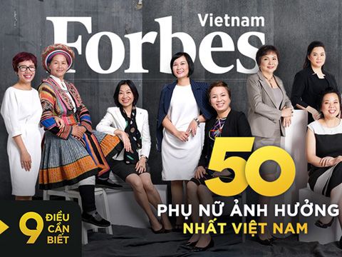 9 điều cần biết về 50 phụ nữ ảnh hưởng nhất Việt Nam
