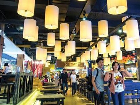 Food Court: Từ vùng ven xuống tầng hầm