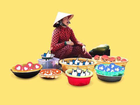 Mua bán like Facebook: Trò kiếm tiền từ những thây ma