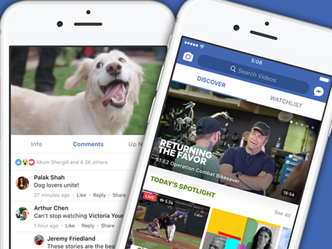 Facebook chính thức giới thiệu nền tảng video Watch tại Mỹ