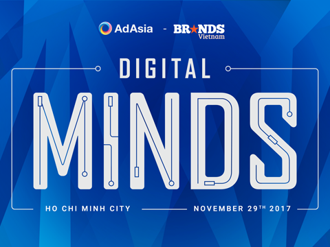 AdAsia Holdings cùng Brands Vietnam ra mắt sự kiện Digital MINDS 2017: Hội nghị chuyên sâu về Chiến lược và Hiệu quả Digital Marketing