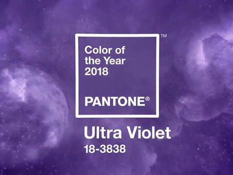 Màu sắc của Năm 2018 – Ultra Violet vừa được Pantone công bố