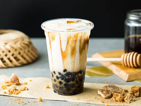 Trà sữa ngầu bọt