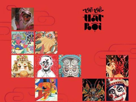 Dự án “Vẽ về Hát Bội”: Khi văn hóa được lưu giữ theo cách của những người trẻ