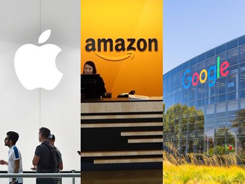 Apple, Amazon, Alphabet: Cuộc đua nghìn tỷ