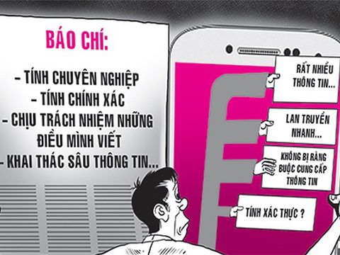 Nhà báo và thái độ tiếp nhận thông tin từ mạng xã hội