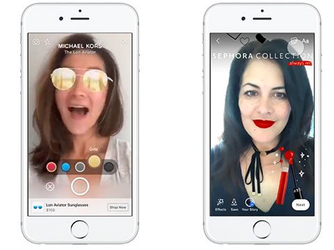 Facebook đưa quảng cáo thực tế tăng cường vào bảng cấp tin