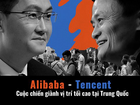 Alibaba đấu Tencent - cuộc chiến giành ngôi vương tại Trung Quốc