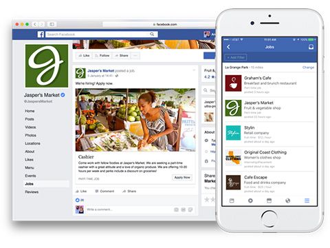 Facebook Việt Nam mới có mục tìm việc nhanh