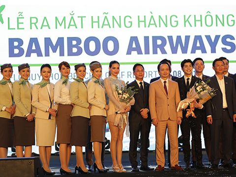 Tập đoàn FLC chính thức ra mắt Hãng hàng không Bamboo Airways