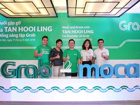 Grab và Moca hợp tác chiến lược thúc đẩy thanh toán không dùng tiền mặt tại Việt Nam