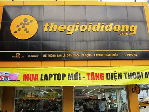 Doanh thu và lợi nhuận Thế Giới Di Động tăng xấp xỉ 10 lần sau 5 năm