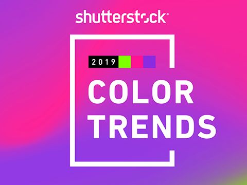 Shutterstock: 3 màu sắc thịnh hành nhất năm 2019