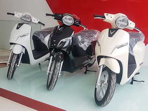 Xe máy điện nhập cuộc cạnh tranh