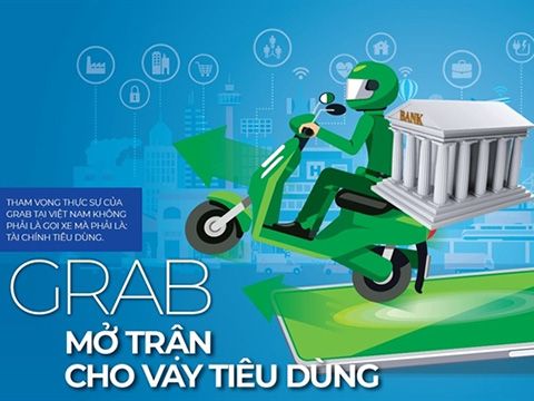 Grab mở trận cho vay tiêu dùng