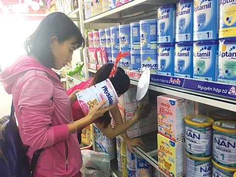 Người Việt chi 90 triệu USD mua sữa ngoại trong tháng 2
