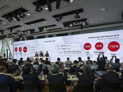 Porsche công bố kết quả kinh doanh toàn cầu năm 2018 doanh thu đạt 25,8 tỉ euro