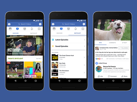 Facebook Watch tăng trưởng mạnh mẽ sau một năm ra mắt
