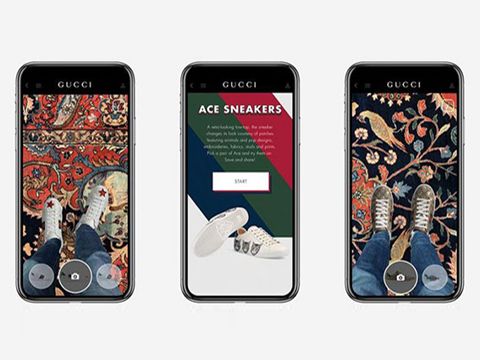 Gucci giới thiệu ứng dụng iOS cho phép bạn thử giày bằng công nghệ AR