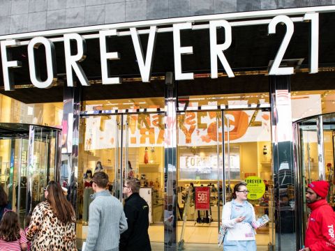 Hãng thời trang giá rẻ Forever 21 định nộp đơn phá sản
