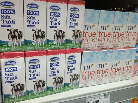 Ngành sữa xác lập trật tự mới
