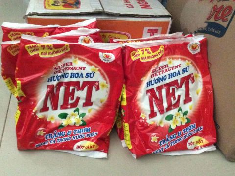 Nút chờ của bột giặt NET