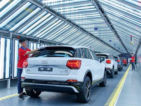 Volkswagen và SAIC đầu tư 590 triệu USD cho Audi Trung Quốc