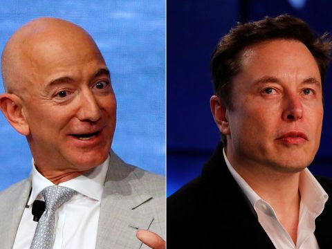 Tài sản của Jeff Bezos vượt 200 tỷ USD, Elon Musk thành siêu tỷ phú