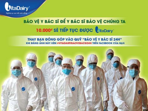 Bài học từ chiến dịch CSR “Bảo vệ Y Bác Sĩ 24h” của VitaDairy