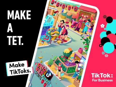 Chiến dịch quảng cáo trên TikTok – Cơ hội “đón sóng” bùng nổ tăng trưởng dịp Tết